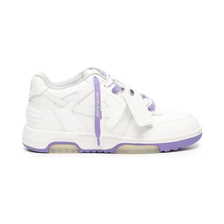 OFF-WHITE Out Of Office Low Special White Purple (OWIA259S23LEA0040137)