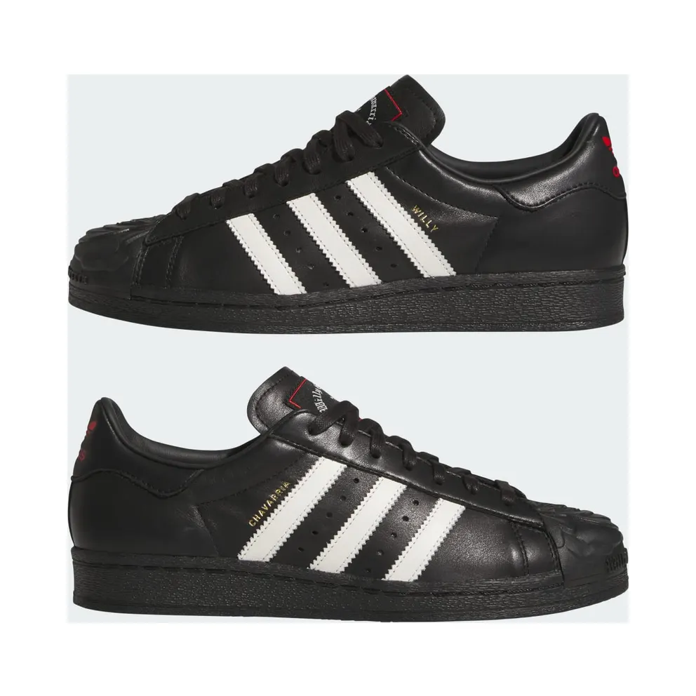 Adidas Superstar “Willy Chavarria Rose Black White Red” (KI5156)