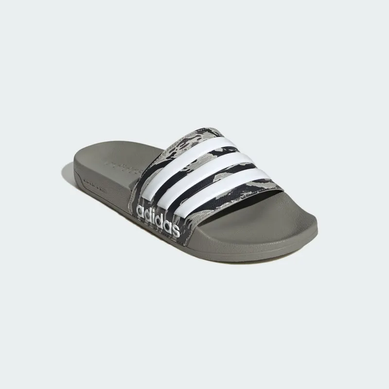 Adidas adilette Shower Slides Silver Pebble / Silver Pebble / Cloud White (JQ2295)