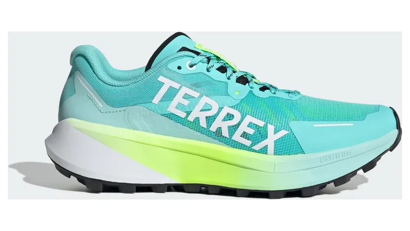 Adidas Terrex Agravic 3 Trail Running Flash Aqua / Cloud White / Lucid Lemon (HP3686)