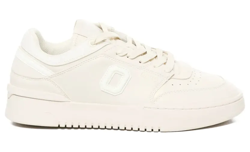 Orto Eclipse leren low-top – Beige (ECLIPSEMOFFWHITE)