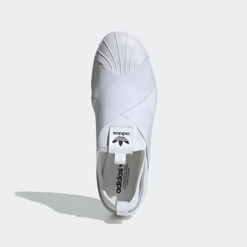adidas Superstar Slip-On White (W) Footwear White/Footwear White/Core Black (S81338)