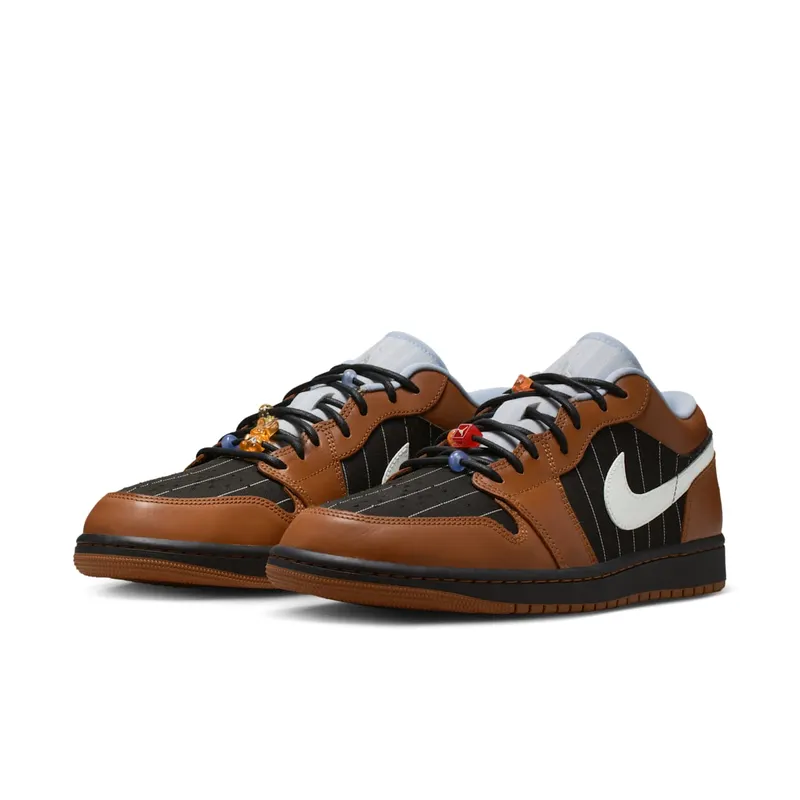 Air Jordan 1 Low SE “Black Sail Light British Tan” (IR7560-010)