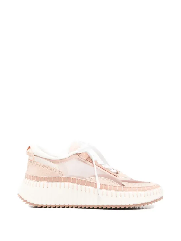 Chloé Nama with plateauzool – Beige (CH26S579VN)