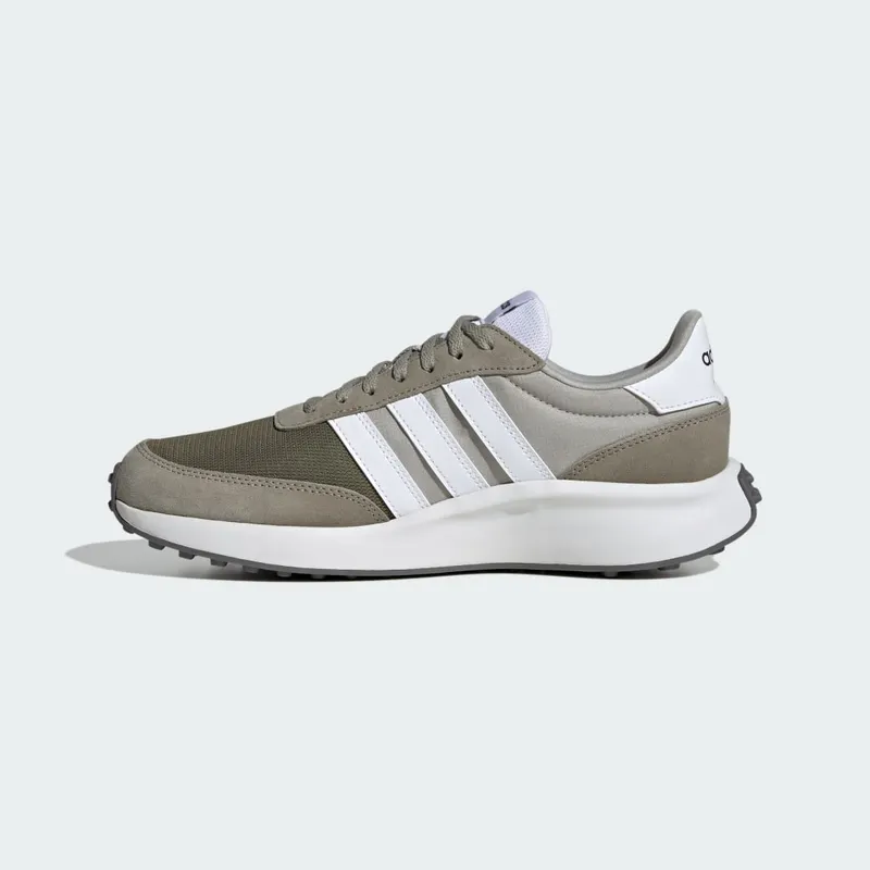 Adidas Run 70s Lifestyle Running Olive Strata / Cloud White / Silver Pebble (ID1872)