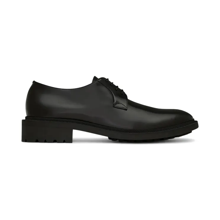 Saint Laurent Antoine Derbie Shoes Black (819713 AAEHH 1000)