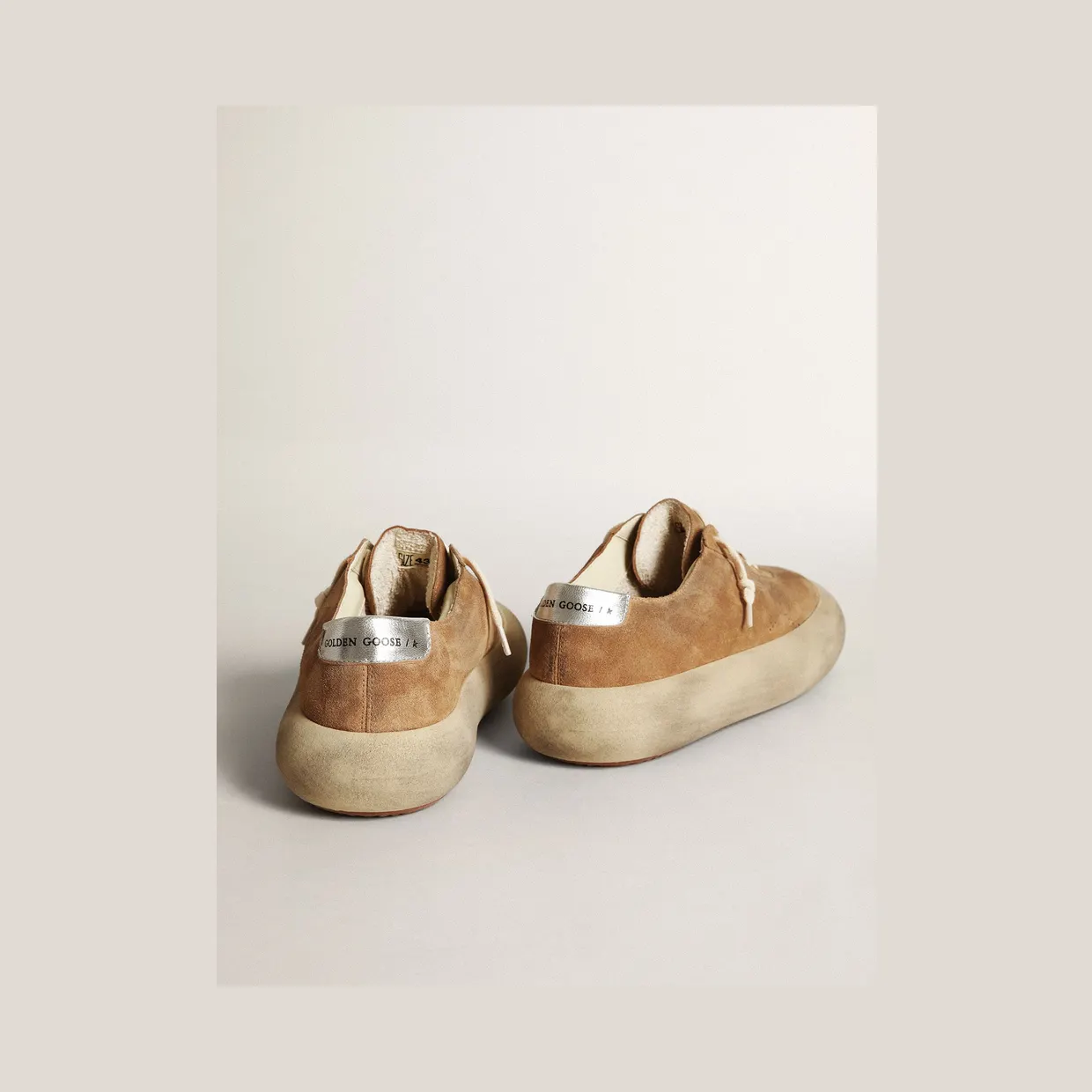 Golden Goose Space-Star In Tobacco-Colored Suede (GMF00376.F003327.15331) (5)