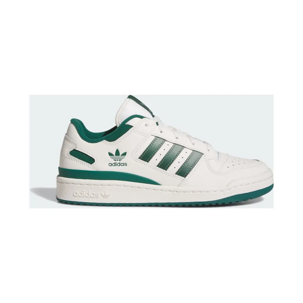 Adidas Forum Low CL Cloud White / Collegiate Green / Silver Green (JI3265)