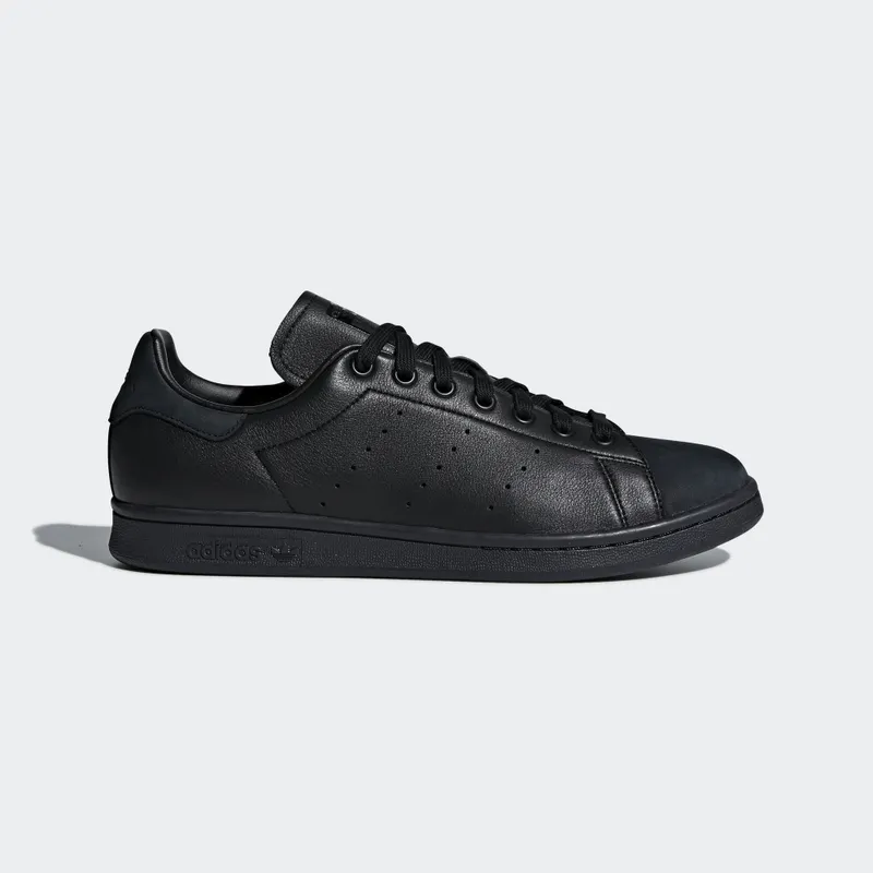 adidas Stan Smith Triple Core Black (Suede Toe) Core Black/Core Black/Core Black (B37922)