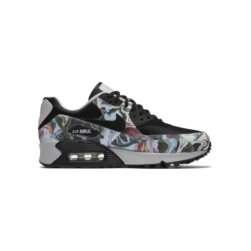 Nike Air Max 90 Marble Dye (W) Black/Vast Grey-Black (AO1521-001)