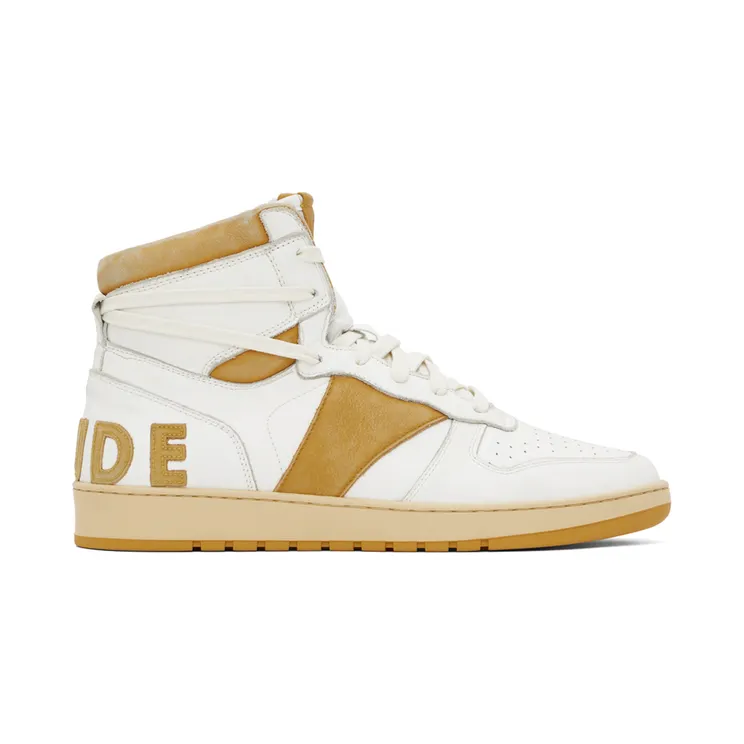 Rhude Rhecess-Sky Hi “White/Yellow” (RHFW22FO04489660)