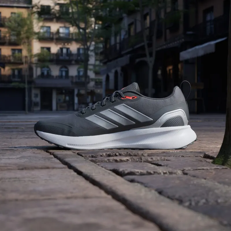 Adidas Runfalcon 5 TR Running Shoes Core Black / Silver Metallic / Carbon (JI4084)