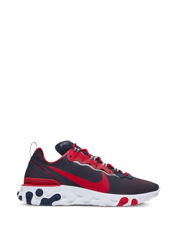 Nike x NFL React Element 55 New England Patriots sneakers – Blue (CK4883)