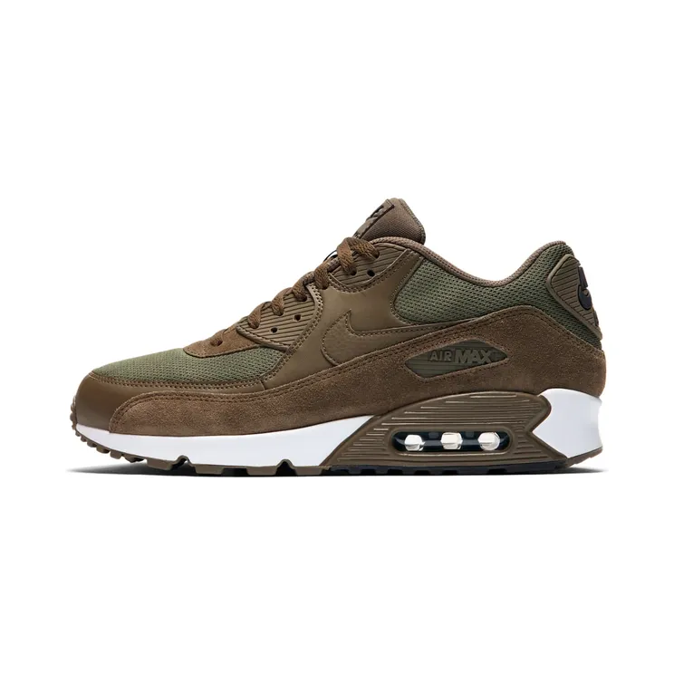 Nike Air Max 90 “Medium Olive / Velvet Brown / White” (537384-201)