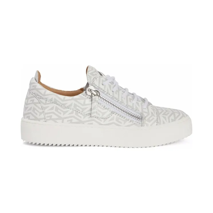 Giuseppe Zanotti Gail met monogramprint “White” (RS20051002)