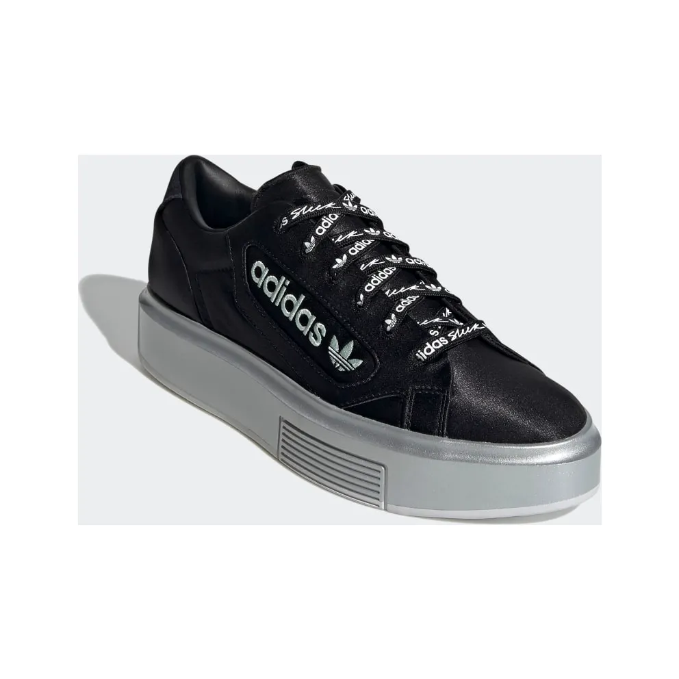 Adidas Sleek Super ‘Black’ Core Black/Silver Metallic/Dash Green (EG7881)