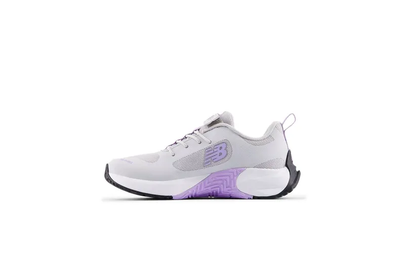 New Balance FuelCell Play Bungee with Top Strap Grey Matter Lilac Glo White (PTFCYAC)