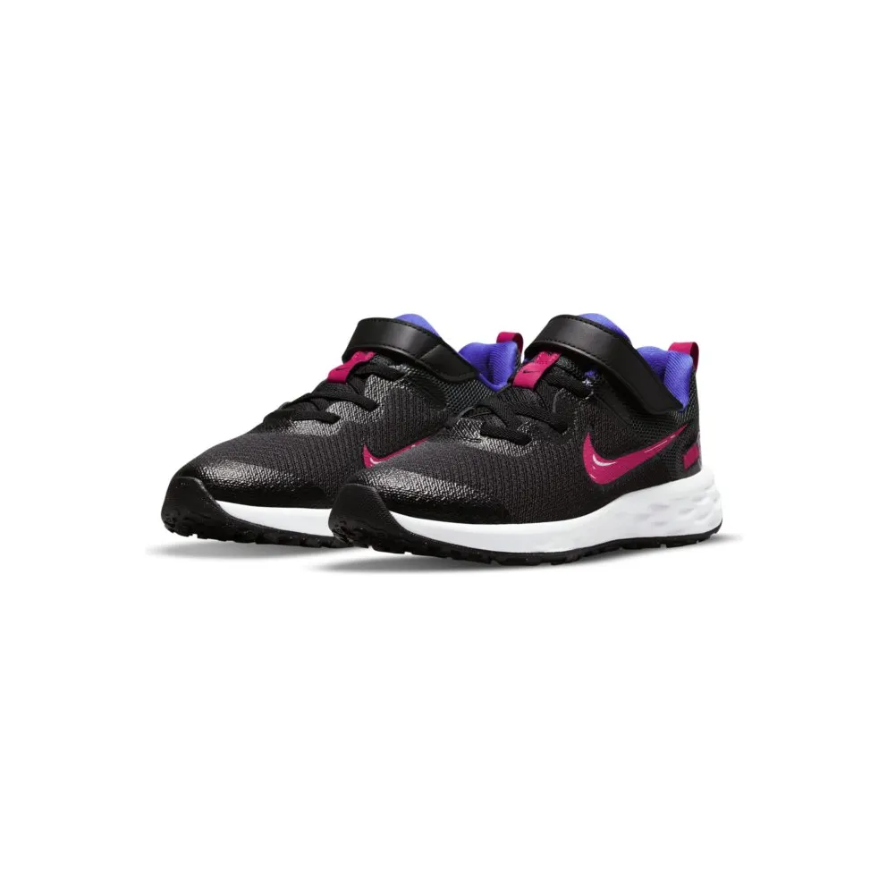 Nike Revolution 6 SE Younger Kids’ Black 50% Sustainable Materials (DD1103-013)