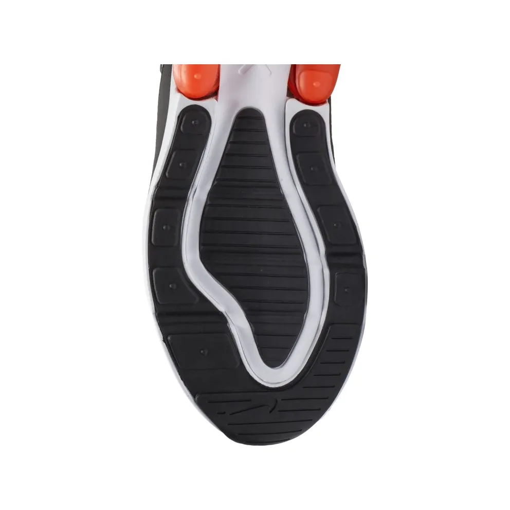 Nike Air Max 270 Leather White Black Hyper Crimson White/Black-Hyper Crimson-Metallic Dark Grey (BQ6171-100)