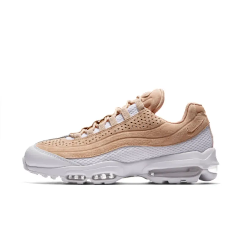 Nike Air Max 95 Ultra Prm Br “Vachetta Tan / White / Glacier Blue” (AO2438-200)