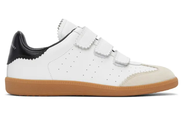 Isabel Marant White Bethy Sneakers (BK0048-00M001N)