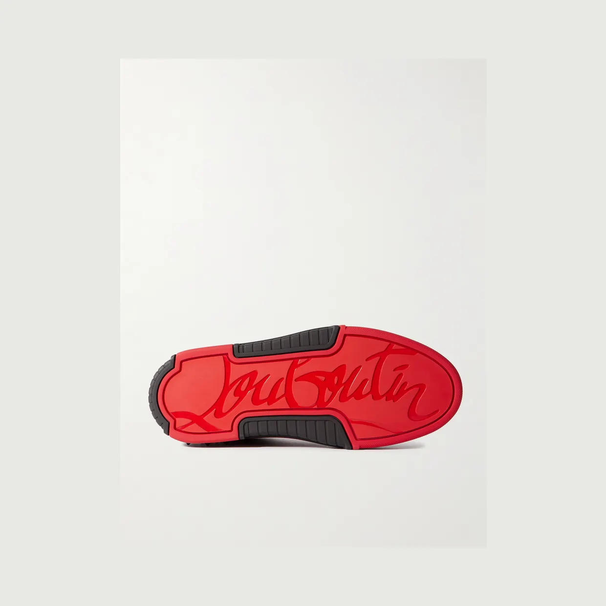 Christian Louboutin Astroloubi Spiked Leather, Suede and Mesh Sneakers Black (1240578) (6)