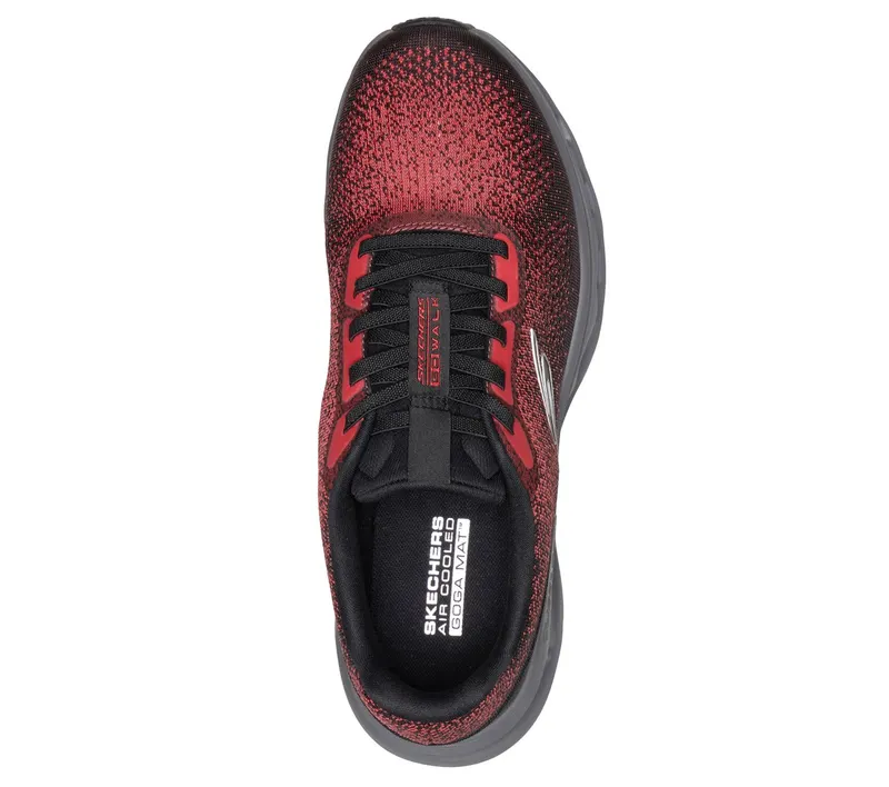 Skechers GO WALK Glide-Step 2.0 – Vic Sneaker Black/Red