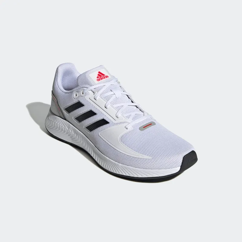 adidas Run Falcon 2.0 Cloud White Core Black Vivid Red (GV9552)