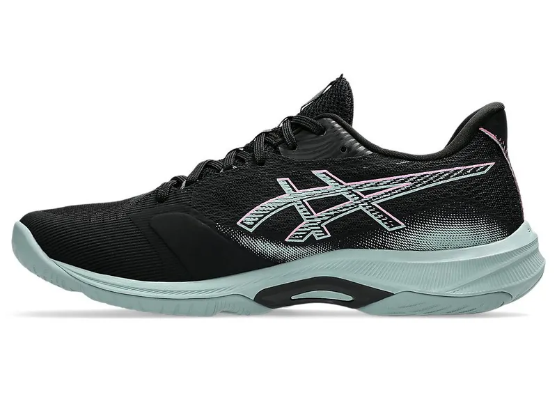 ASICS NETBURNER BALLISTIC FF 4 “Black / Bubblegum” (1051A088-002)