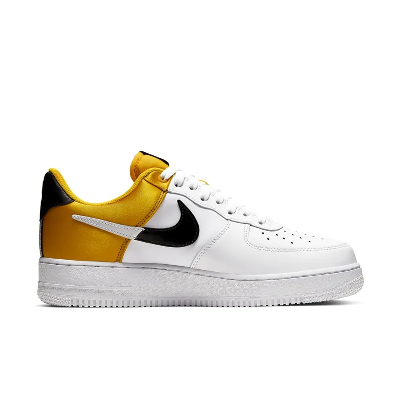 Nike Air Force 1 Low Amarillo Satin Amarillo/Black-White-White (BQ4420-700)