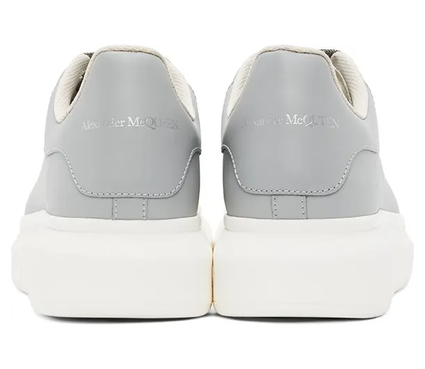Alexander McQueen Black Oversized Sneakers (645897WHZN0) (4)