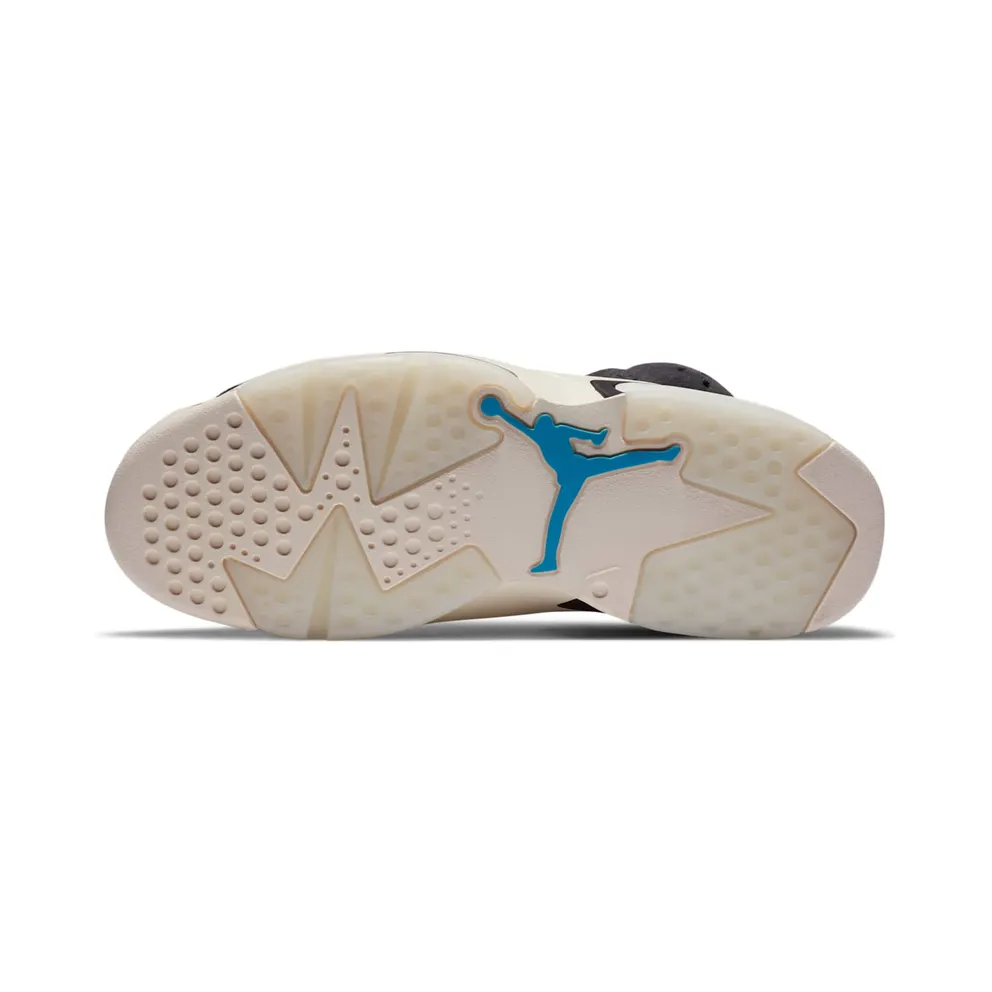 Jordan 6 Retro Tech Chrome (W) Black/Light Smoke Grey-Sail-Chrome (CK6635-001)