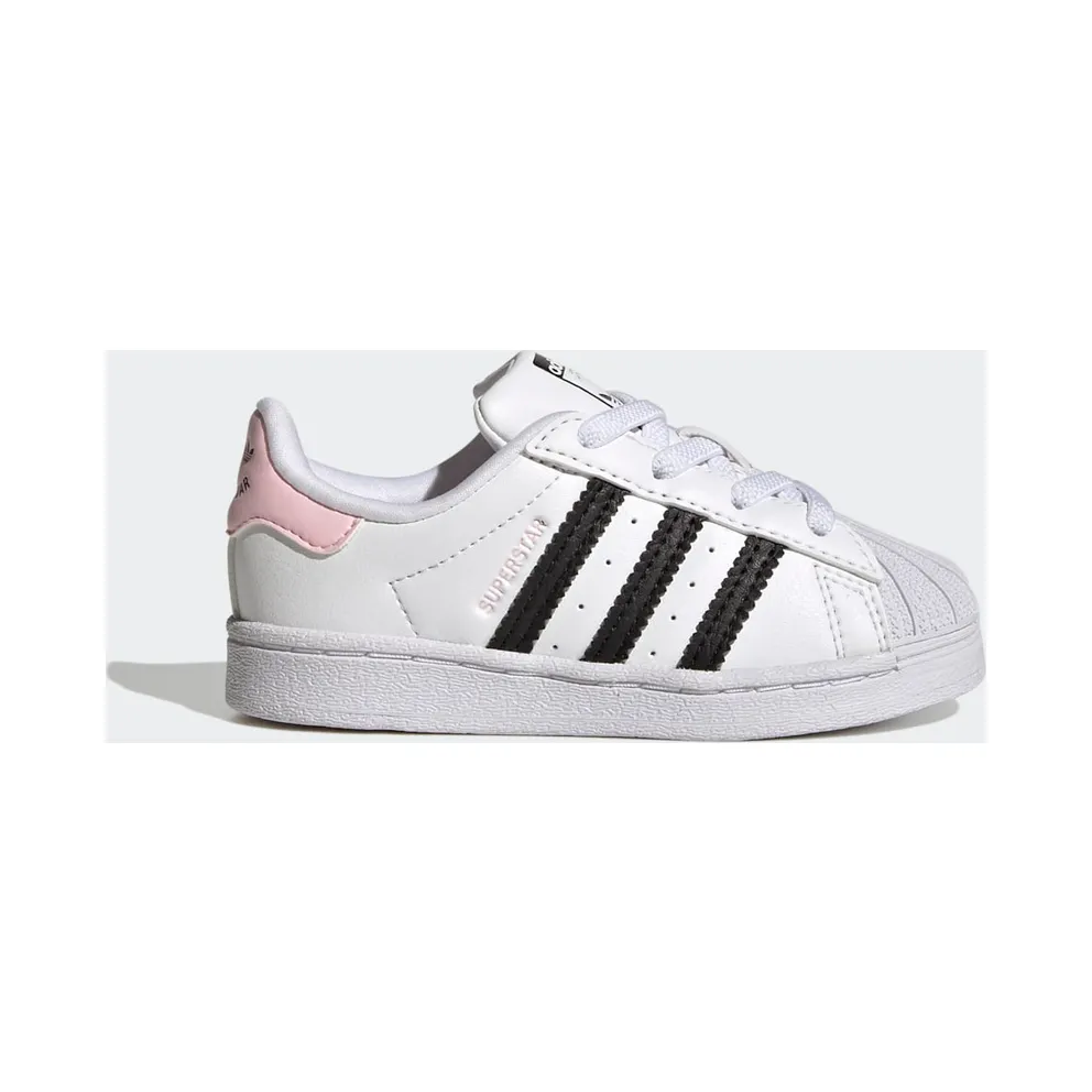 adidas Superstar Schuh Cloud White / Core Black / Clear Pink (GY9322)