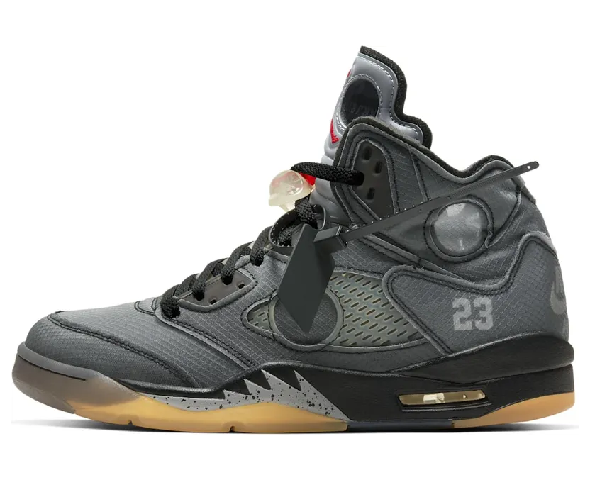 Air Jordan 5 Retro SP Off-White – Black (CT8480-001)