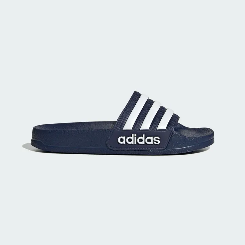 Adidas ADILETTE SHOWER Slides Dark Blue / Cloud White / Dark Blue (IF5978)