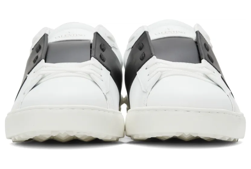 Valentino Garavani White & Black Open Sneakers (WY2S0830BLU) (2)