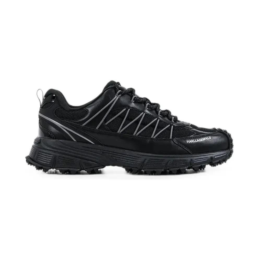 Karl Lagerfeld Orion Trail panelled lace-up – Black (KLL58526999)