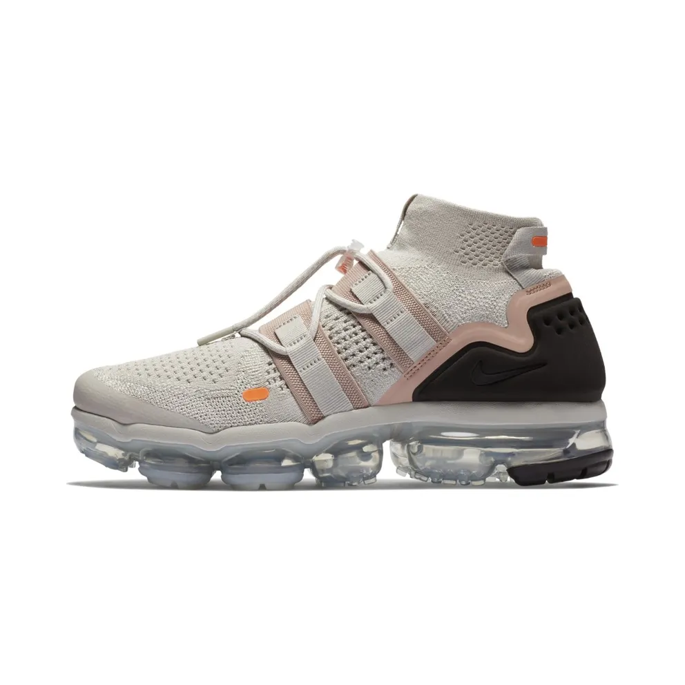 Nike Air VaporMax Utility Light Bone Light Bone/Summit White-Total Orange-Black (AH6834-002)