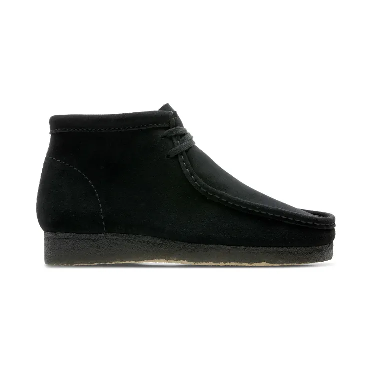 Clarks Originals Wallabee Boot Black Suede (26155517)
