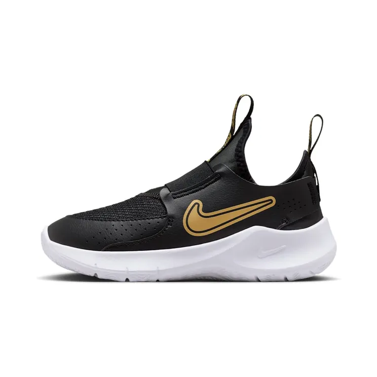 Nike Flex Runner 3 “Black / White / Metallic Gold” (FN1449-006)