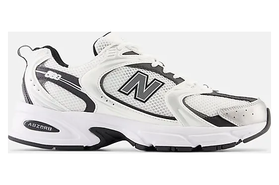 New Balance 530 “White Silver Metallic Black” (MR530LB)