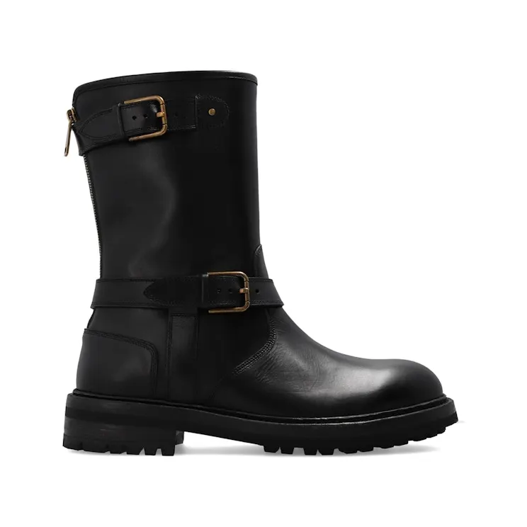 Dolce & Gabbana Biker Boots Black (A70032 AO018 80999)