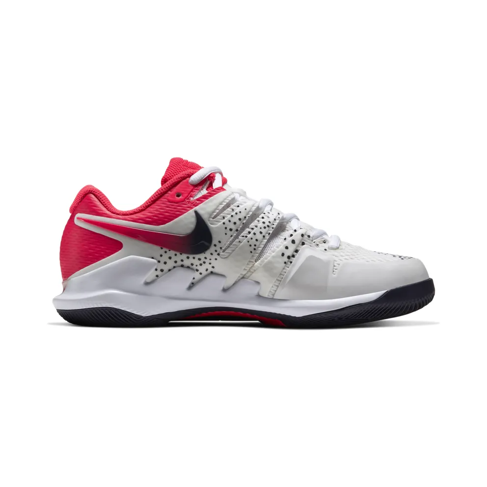 Nike Court Air Zoom Vapor X Summit White (W) Summit White/Gridiron-Laser Crimson (AA8027-108)