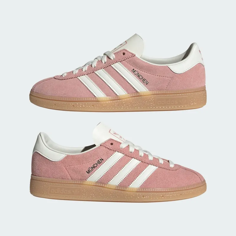 Adidas Muenchen Wonder Mauve / Off White / Silver Metallic (JS3992)