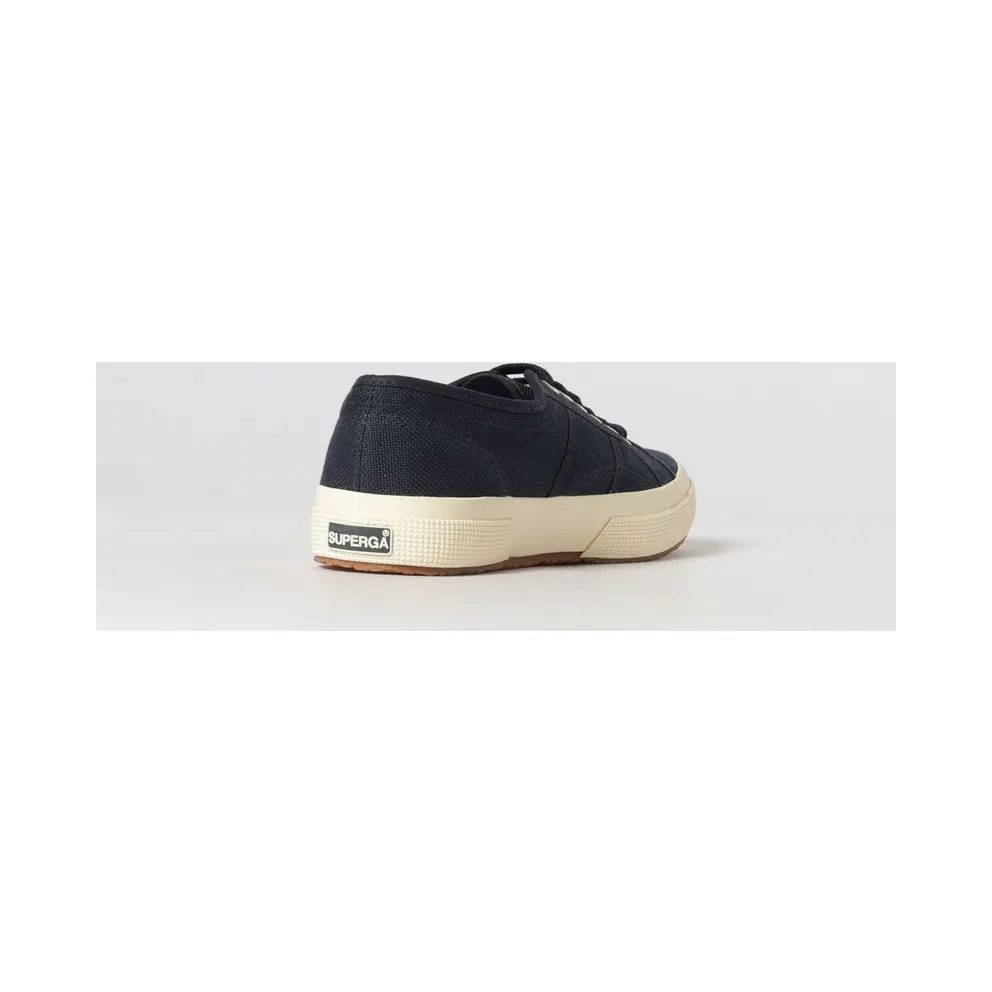 SUPERGA 2750-Cotu Classic Cotton with Rubber Sole and Applied Logo Blue (S000010933)