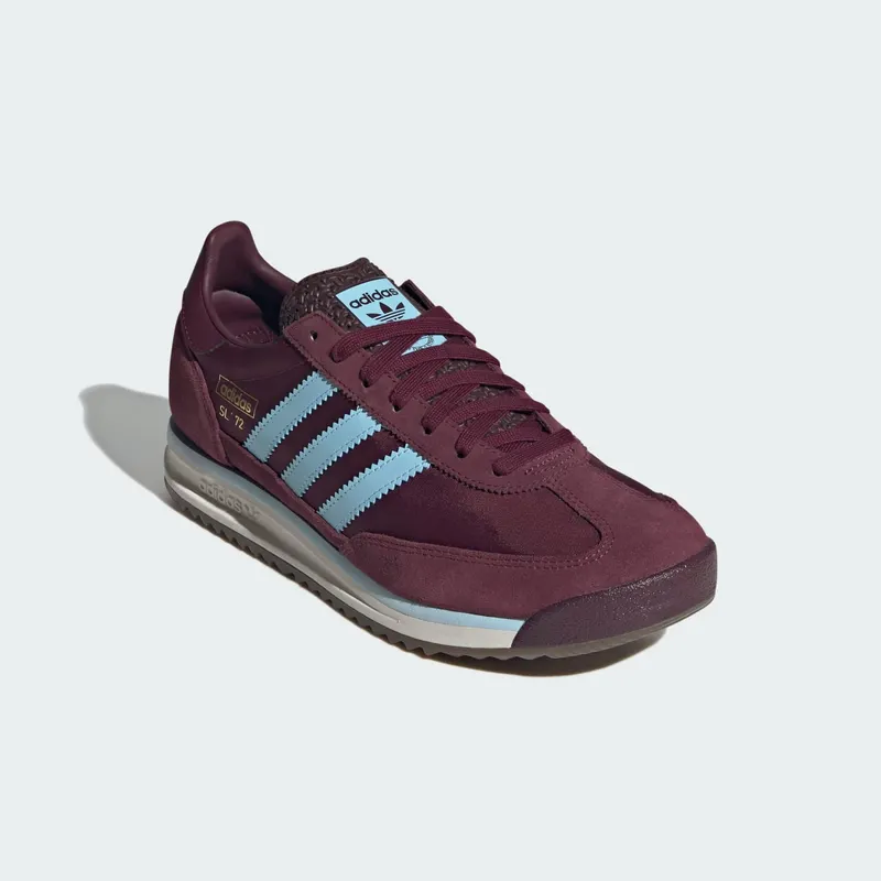 Adidas SL 72 RS Shoes Maroon / Icey Blue / Gum (KK3645)