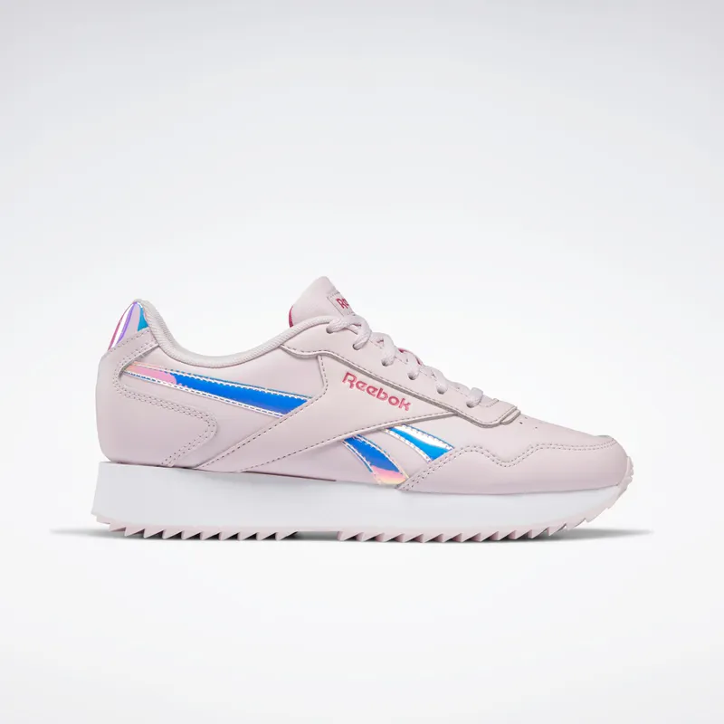 Reebok Royal Glide Ripple Double Shoes Frost Berry / Cloud White / Semi Pursuit Pink