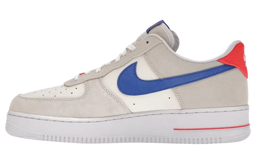Nike Air Force 1 Low ’07 LV8 Coconut Milk Hyper Royal (DM8314-100)