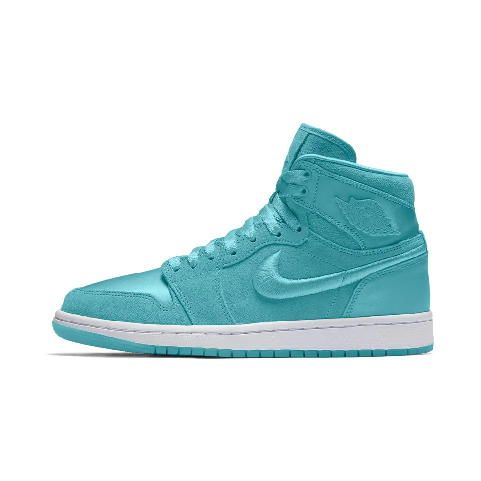 Jordan 1 Retro High Season of Her Light Aqua (W) Light Aqua/White-Metallic Gold (AO1847-440)