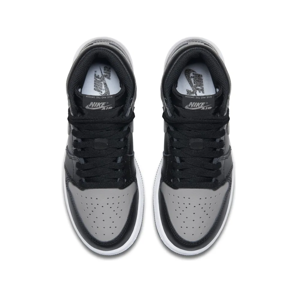Air Jordan Nike AJ I 1 Retro High OG ‘Shadow’ (GS) (2018) (575441-013)